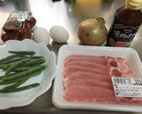 豚ロースとトマタマの彩り焼肉!(^^)!作り方1写真