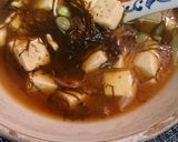 豆腐・もずくキムチスープ作り方3写真