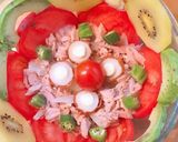 夏サラダ（小5次女夏休みの宿題）作り方2写真
