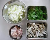 親子丼作り方1写真
