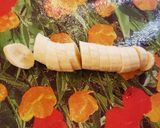 朝食やおやつに☆黒みつバナナヨーグルト作り方1写真