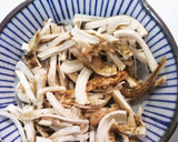 簡単絶品しいたけの軸バター焼き作り方1写真