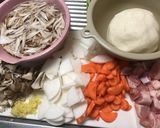 音更の根菜たっぷり♡おから団子汁作り方2写真