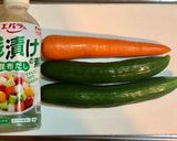 きゅうりとにんじんの浅漬け作り方1写真