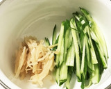 がり消費♪がりときゅうりのねばとろ和え作り方2写真