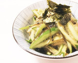 がり消費♪がりときゅうりのねばとろ和え作り方4写真