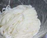 おろしキュウリと梅肉の爽やかそーめん作り方4写真