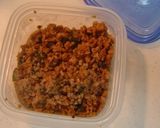 【小技】肉そぼろの余分な脂をとる方法作り方2写真