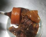 無水・たっぷり野菜と牛肉の赤ワイン煮込み作り方5写真