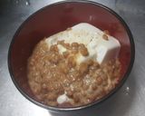 低糖質とろ美味♪納豆卵かけ冷奴・NTKH作り方2写真