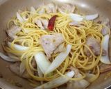 ◆豚バラ肉と新生姜の和風なペペロンチーノ作り方5写真