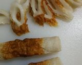 おっさんの竹輪、蒟蒻、豆腐、キクラゲの丼作り方2写真