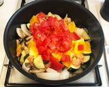 エビと夏野菜のまろやかカレー作り方3写真