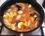エビと夏野菜のまろやかカレー作り方4写真