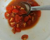 レンジで簡単！鶏むね肉の甘酢トマトソース作り方4写真