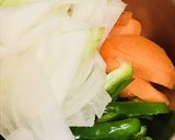 豚コマ肉のはちみつ＆オイスターソース炒め作り方1写真