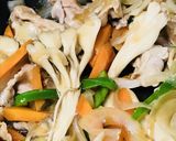 豚コマ肉のはちみつ＆オイスターソース炒め作り方4写真