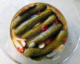 超簡単：甘くないキュウリのピクルス作り方6写真
