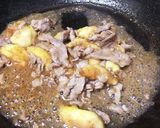 ☆簡単お手軽☆豚肉とイチヂクのポン酢炒め作り方5写真