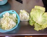 豚肉とキャベツの重ね蒸し作り方1写真