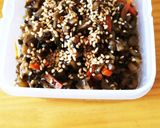 舞茸のつくだ煮～舞茸茶のリメイク作り方3写真
