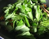 空心菜とツナの炒め物作り方6写真
