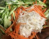 かえしで作る切干大根の胡麻酢サラダ作り方2写真