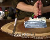 夏の青いミルクレープ ホワイトチョコ仕立作り方28写真
