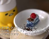 夏の青いミルクレープ ホワイトチョコ仕立作り方25写真