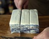 夏の青いミルクレープ ホワイトチョコ仕立作り方19写真