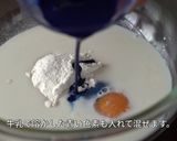 夏の青いミルクレープ ホワイトチョコ仕立作り方5写真