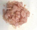 しめ鯖 大葉 ガリのさっぱり丼物作り方3写真