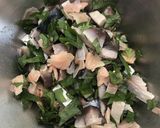 しめ鯖 大葉 ガリのさっぱり丼物作り方5写真