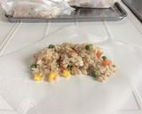 ミックスベジ、挽肉で簡単ひと口ちまき!作り方5写真