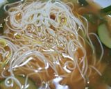 ズッキーニとハムの冷たいスープ作り方6写真