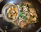 オイルサーディンとあさり水煮のパスタ作り方4写真