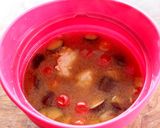 簡単!つくねとなすとトマトの味噌スープ作り方4写真