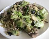 夏はサッパリ　ナスとエリンギの塩焼きそば作り方8写真