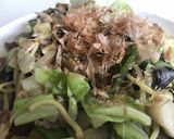 夏はサッパリ　ナスとエリンギの塩焼きそば作り方9写真