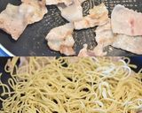 カレーソース焼きそば作り方2写真