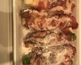 味付け簡単！オクラと長芋の甘辛肉巻き作り方5写真