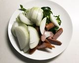 フライパンでナポリタン作り方1写真