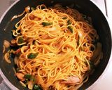 フライパンでナポリタン作り方4写真
