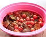 ナスとミニトマトの無水スパイシーカレー作り方5写真