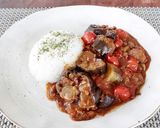 ナスとミニトマトの無水スパイシーカレー作り方6写真
