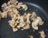 豚こま照り焼きのサンドイッチ♪大満足！作り方4写真