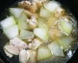 冷熱対応☆冬瓜と鶏肉の煮物☆夏バテにも作り方6写真