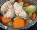 冬瓜と蒸し鶏のあんかけ作り方4写真