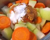 冬瓜と蒸し鶏のあんかけ作り方6写真