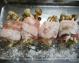 簡単！しめじの肉巻き☆ゆずマヨ風味作り方1写真